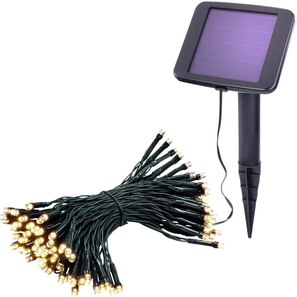 Esotec 102170 solarni svjetlosni lanac vani solarno napajanje led toplo-bijela Osvjetljena duljina: 10 m slika