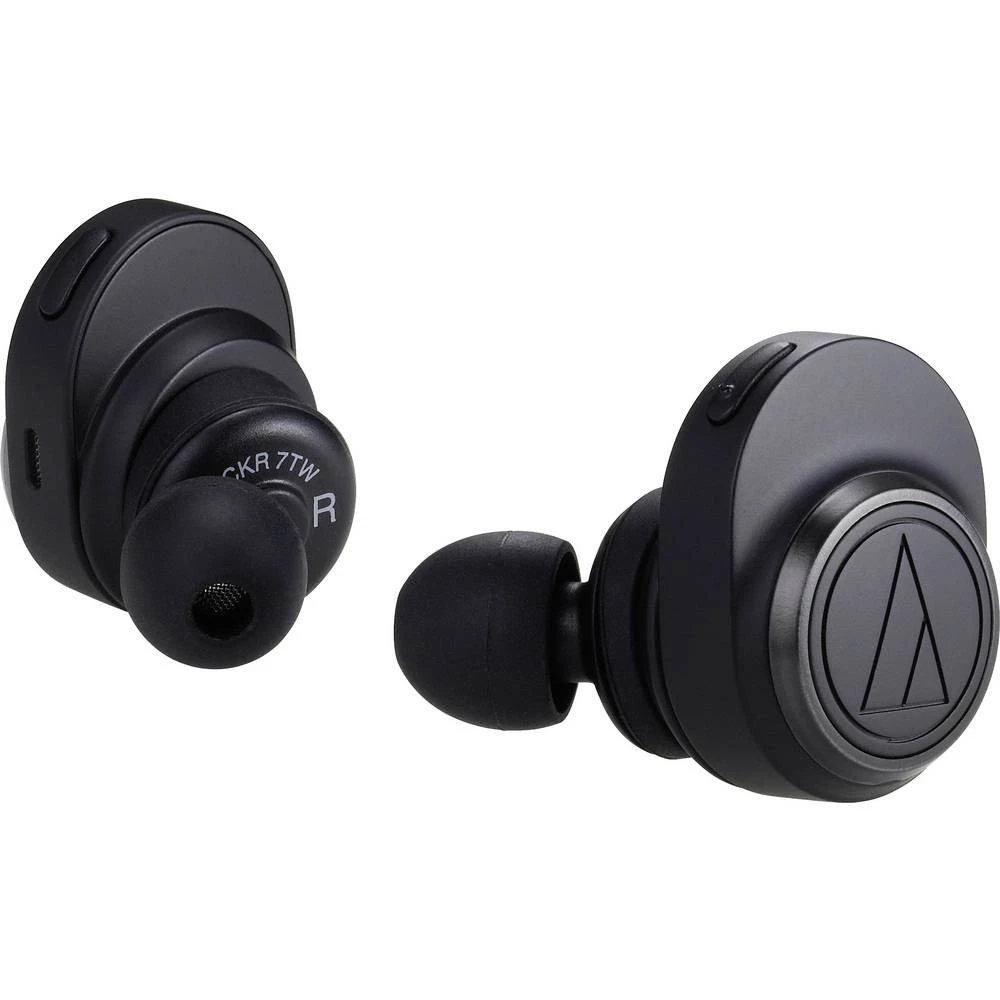 Audio Technica ATH-CKR7TW Bluetooth® HiFi in ear slušalice u ušima kontrola glasnoće crna slika