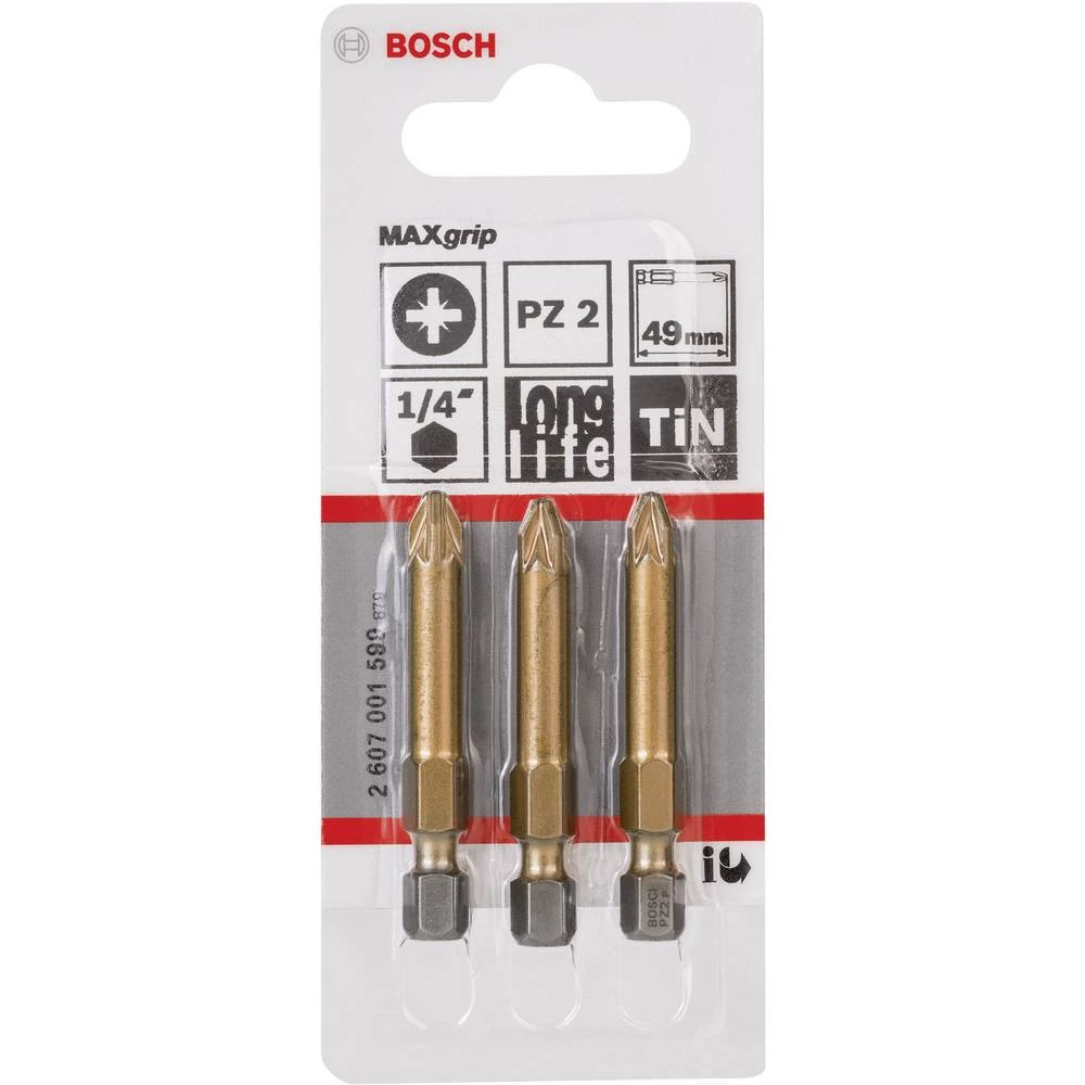 Bosch Accessories Bit izvijača Max Grip - PZ 2, 49 mm 2607001599 dužina 49 mm slika