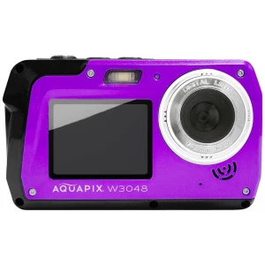 Easypix Aquapix W3048-V Edge violet digitalni fotoaparat 48 Megapiksela  ljubičasta  podvodna kamera, prednji zaslon slika