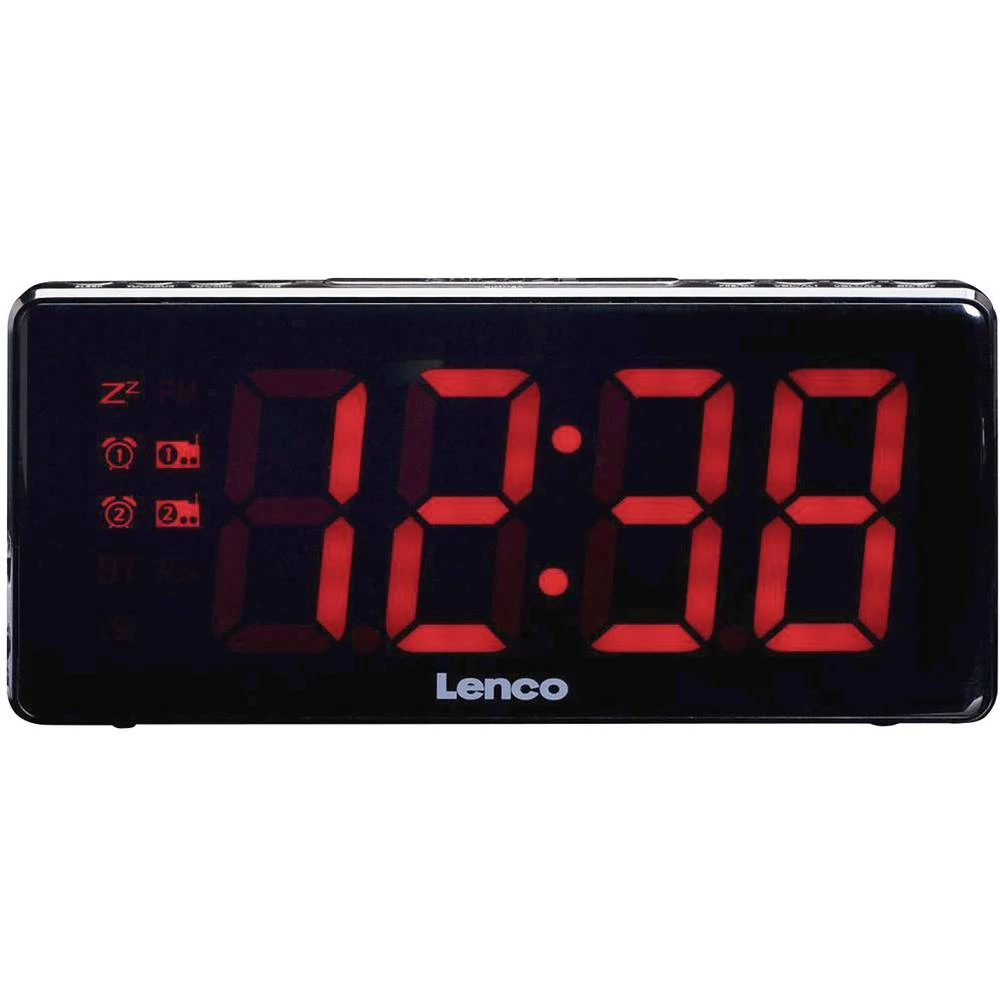 UKW Radio budilica Lenco CR-30BL Crna slika