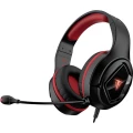 Berserker Gaming ULL igraće naglavne slušalice sa mikrofonom USB sa vrpcom, stereo preko ušiju crna, crvena slika