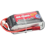 LiPo akumulatorski paket za modele 7.4 V 1000 mAh Broj ćelija: 2 25 C Red Power Softcase Otvoreni kraj kabela