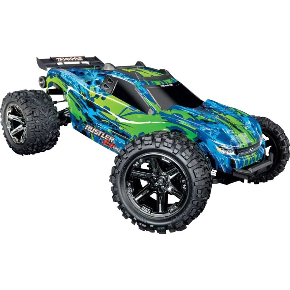 Traxxas Rustler 4x4 VXL Bez četkica 1:10 RC model automobila Električni Truggy 4WD RtR 2,4 GHz slika