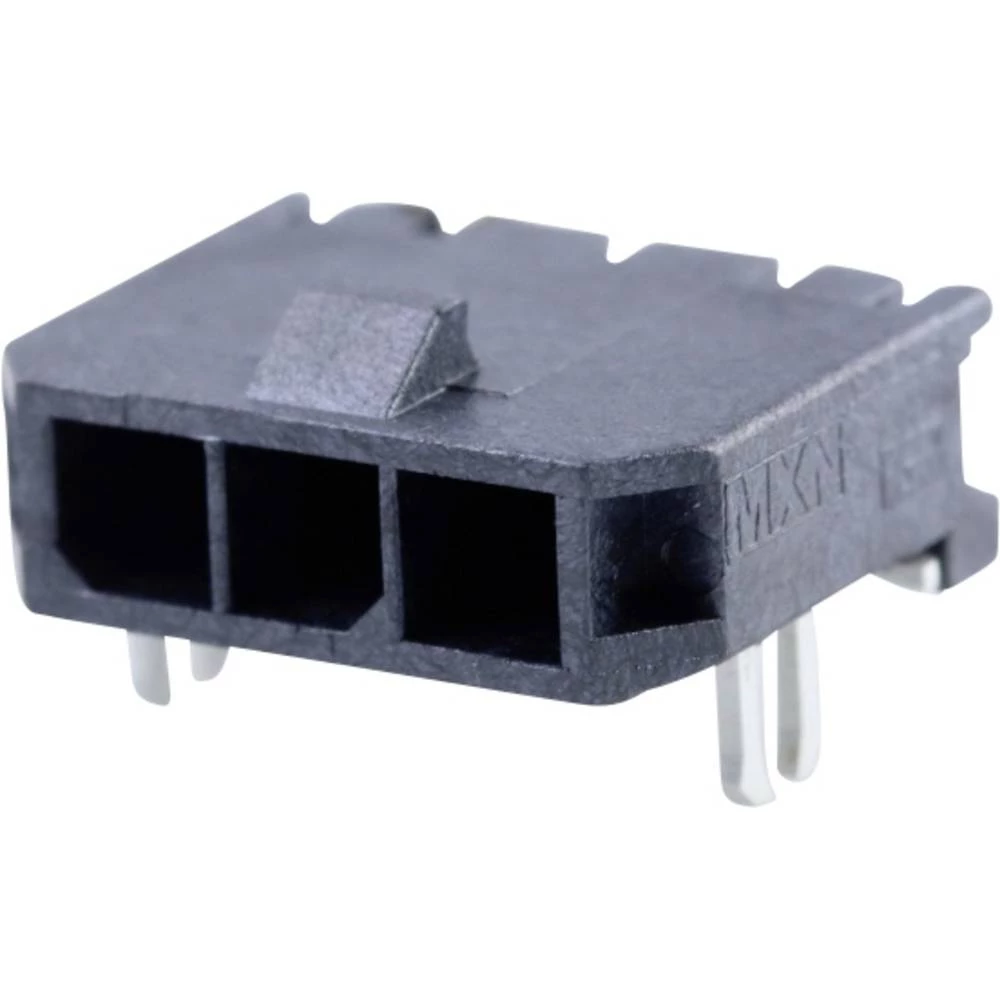 Molex ugradna standardna letva s muškim kontaktima Ukupan broj polova 3 Raster: 3 mm 436500309 kom. Tape on Full reel slika