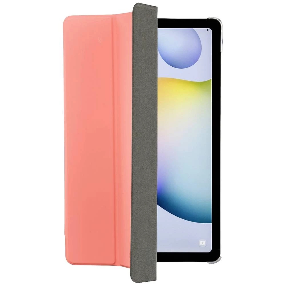 Hama Fold Clear etui s poklopcem  Samsung Galaxy Tab S6 Lite   koraljna, prozirna torbica za tablete, specifični model slika