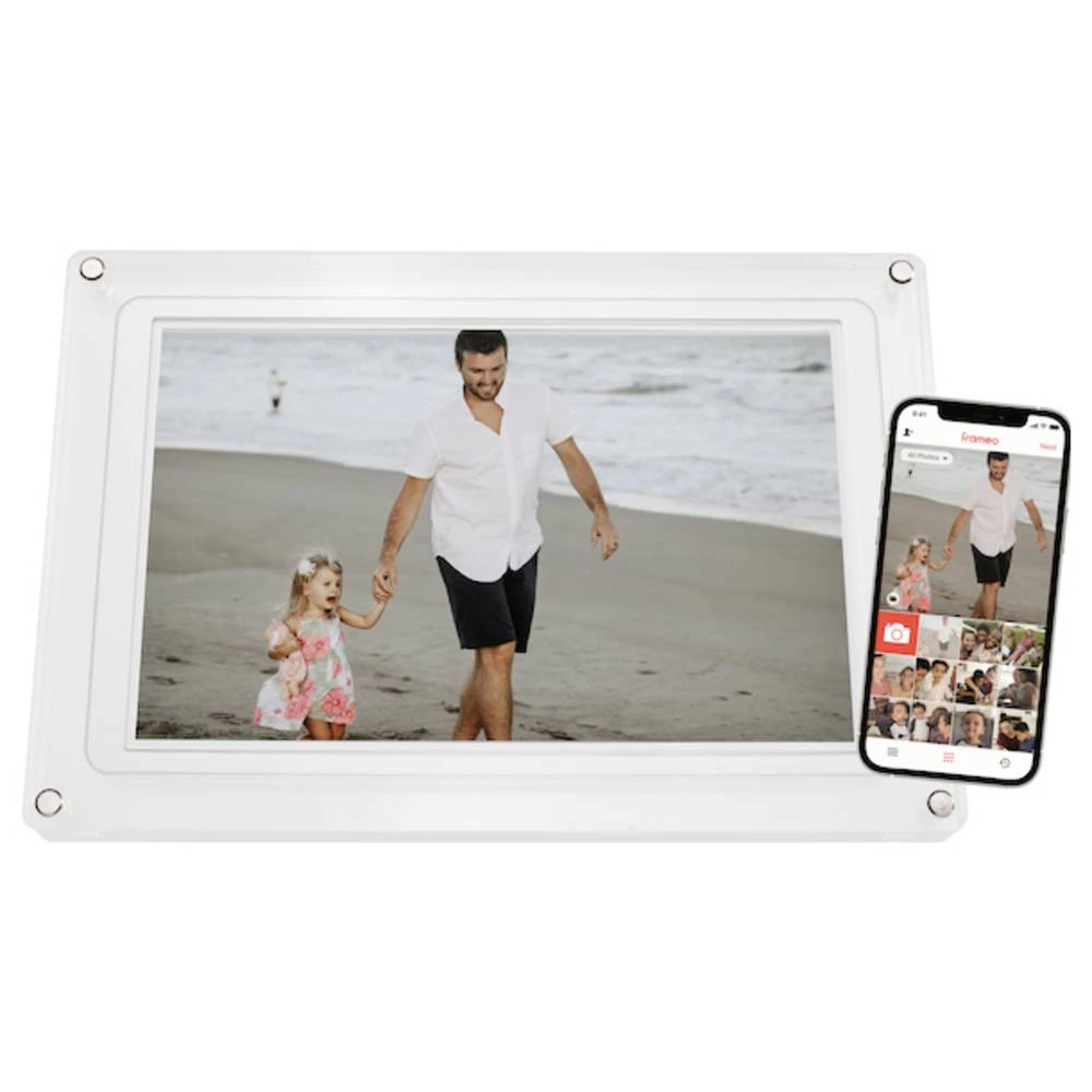 Braun Phototechnik DigiFrame 1020 digitalni okvir za fotografije 25.7 cm 10.1 palac Energetska učinkovitost 2021: C (A - slika