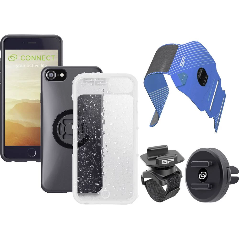 Držač za volan za pametni telefon SP Connect SP MULTI ACTIVITY BUNDLE IPHONE 8+ /7+/6S+/6+ Crna slika