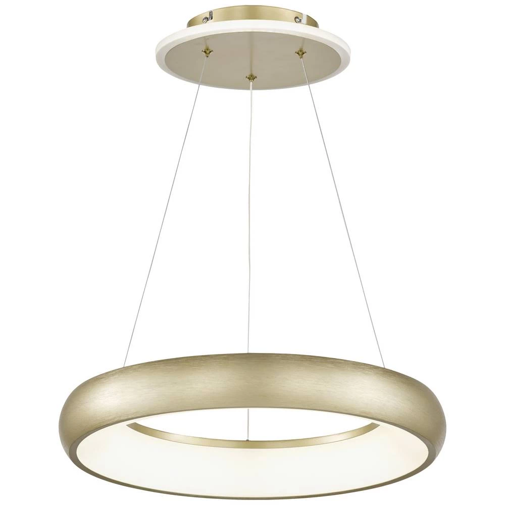 WOFI POONA 11967 LED viseća svjetiljka 31.5 W  toplo bijela zlatna slika