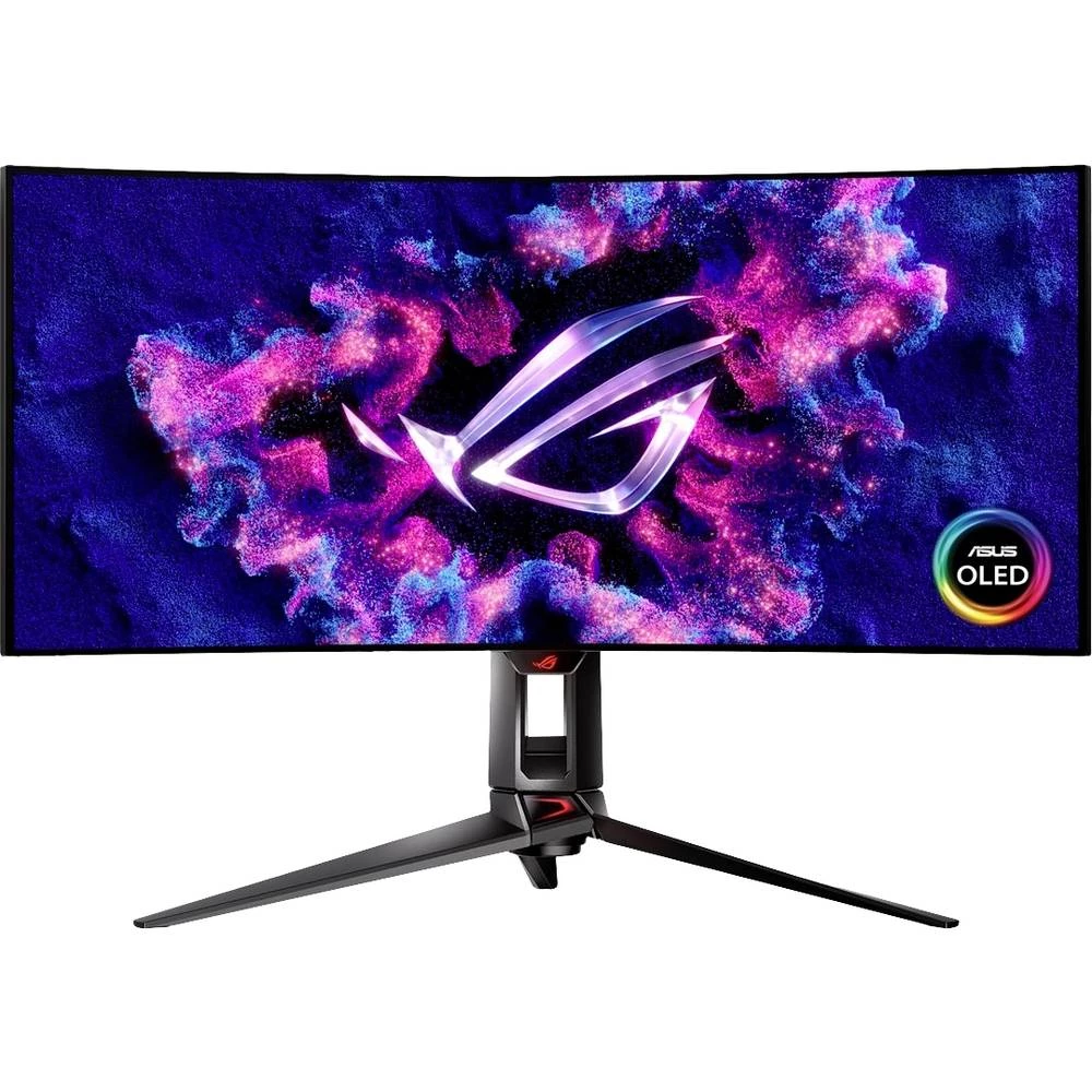 Asus ROG Swift OLED PG34WCDM ekran za igranje Energetska učinkovitost 2021 F (A - G) 86.1 cm (33.9 palac) 3440 x 1440 slika