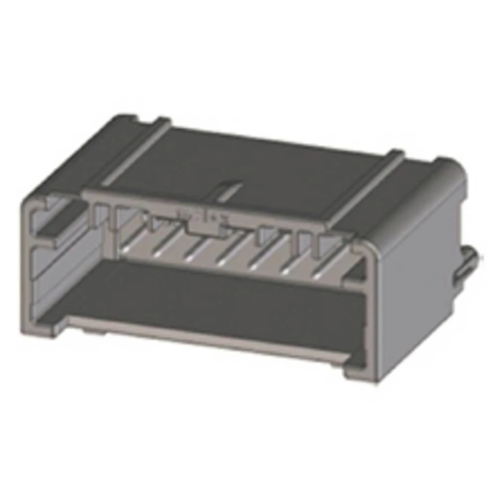 Molex ugradna standardna letva s muškim kontaktima  Ukupan broj polova 8 Raster: 2 mm 347920081 1 St. Tray Molex 347920081 Mini50 Unsealed Vertical Header, Single Row, 8 Circuit, Polarization slika