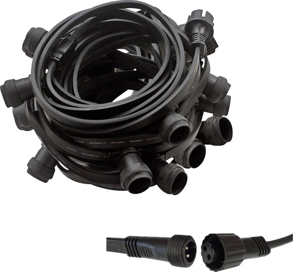 Svjetlosni lanac za zabave, vanjski, na struju, dužina osvjetljenja: 30 m LEDmaxx Illu-30 slika