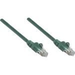 LAN (RJ45) Mreža Priključni kabel CAT 5e U/UTP 0.25 m Zelena Intellinet