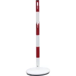 VISO BSA100RB Crveni / bijeli metalni stup s fiksnom bazom (Ø x V) 50 mm x 1000 mm