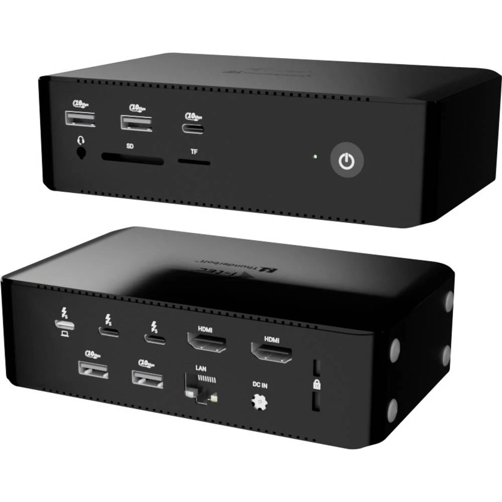 i-tec USB4® / Thunderbolt™ 4 priključna stanica Thunderbolt5 Quattro Display Docking Station + Power Delivery 140W slika