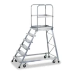 Aluminijum Podijum stepenice Mobilna ZARGES 41974 38.4 kg