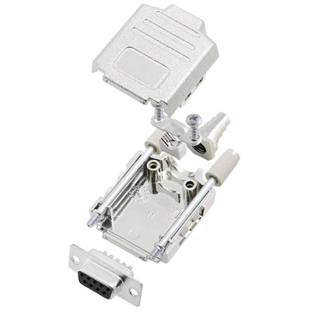 Višestruki ženski konektor D-SUB komplet 180 ° Broj polova: 25 Lemni kup Amphenol 1 ST slika