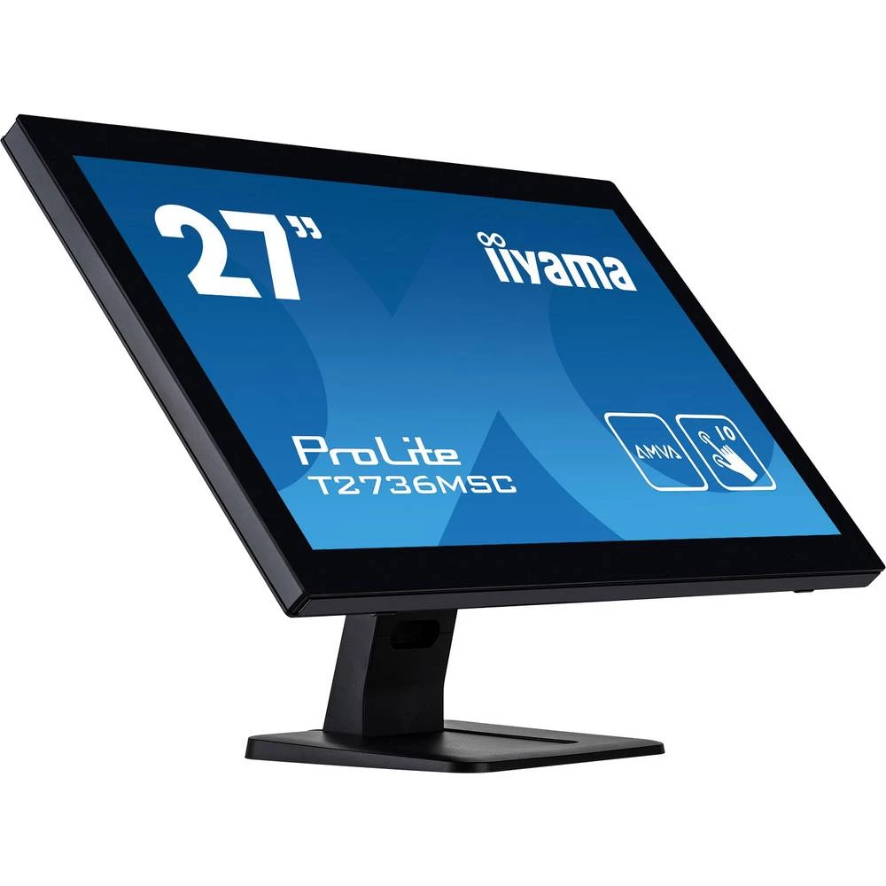 LED zaslon 68.6 cm (27 ") Iiyama ProLite T2736MSC ATT.CALC.EEK A (A+++ - D) 1920 x 1080 piksel Full HD 4 ms DisplayPort, HDMI slika