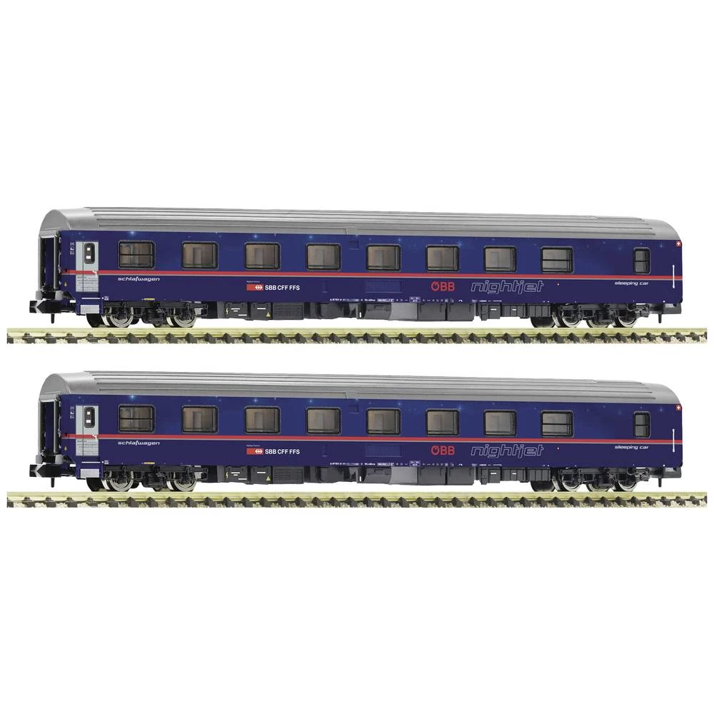 Fleischmann 6260013 N Set od 2 spavaća kola Nightjet ÖBB/SBB slika
