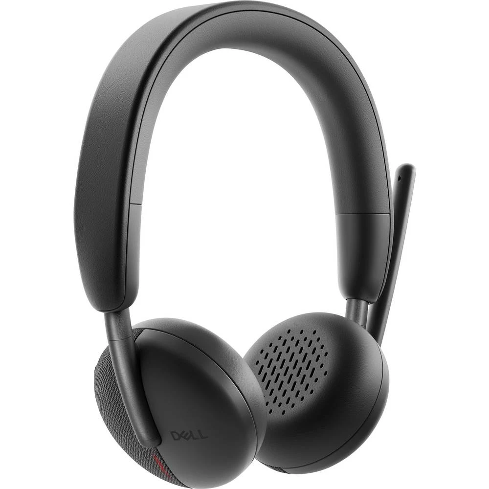 Dell WL3024 On Ear Headset Bluetooth® crna smanjivanje šuma mikrofona slušalice s mikrofonom računalo slika