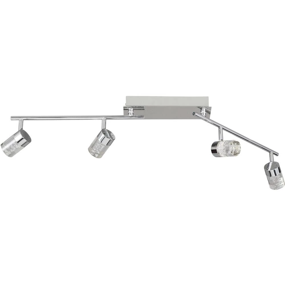 LED stropni reflektor 20 W Toplo-bijela WOFI Maar 7806.04.01.0000 Krom boja slika