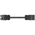WAGO 771-9994/006-501 mrežni priključni kabel mrežni konektor - mrežni adapter Ukupan broj polova: 4 crna 5 m 1 St.