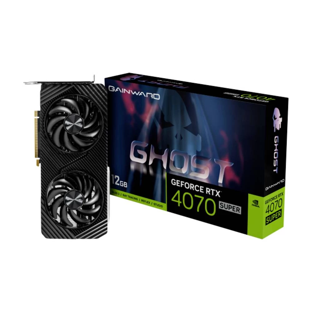 Gainward grafička kartica Nvidia GeForce RTX 4070 Super Ghost  12 GB GDDR6-RAM PCIe x16  HDMI™, DisplayPort NVIDIA G-Syn slika