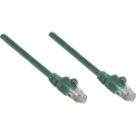 LAN (RJ45) Mreža Priključni kabel CAT 6 S/FTP 0.25 m Zelena Zaštićen s folijom, Pletena zaštita, Bez halogena Intellinet