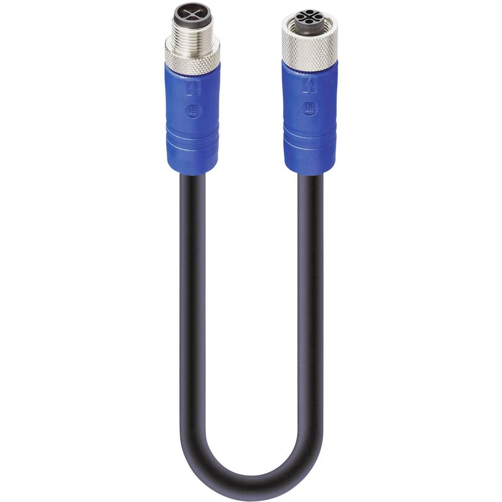 Lumberg Automation 934853085 Priključni kabel za senzor/aktivator M12 Ravni muški konektor, Žženski konektor, ravni 5 m Broj pol slika