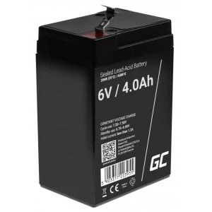 Green Cell  AGM15 olovni akumulator 6 V 4 Ah olovno-koprenasti (Š x V x D) 70 x 107 x 47 mm plosnati priključak 4.8 mm ciklus postojanosti, bez održavanja slika