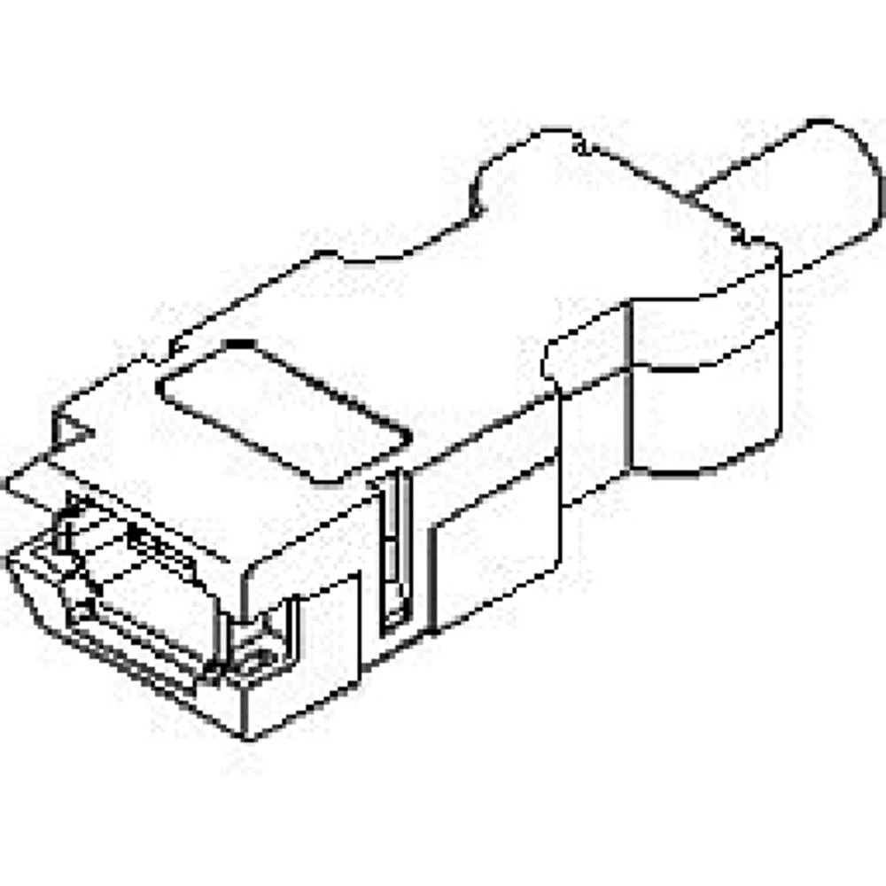 Molex kućište kabelske utičnice Ukupan broj polova 6 Raster: 2 mm 542800609 1 St. Bag slika