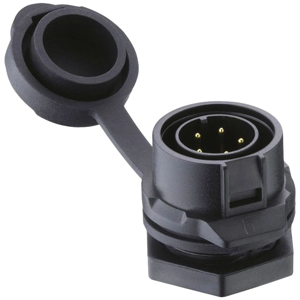 Lutronic 2430 02 T18CB100 okrugli konektori ravni muški konektor 1 St. slika