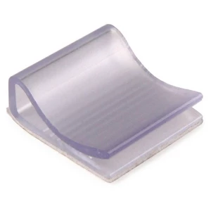 HellermannTyton FCC25-PVC-GY klip za pričvršćivanje samoljepljiva 154-00019 siva 1 St. slika