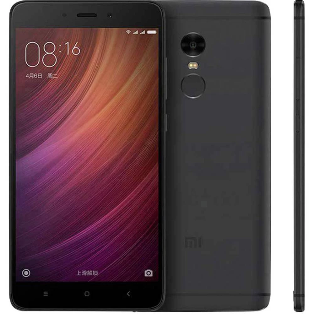 Xiaomi Redmi Note 4 64 GB Siva Hybrid-Slot Android&trade; 6.0 Marshmallow 13 MPix slika