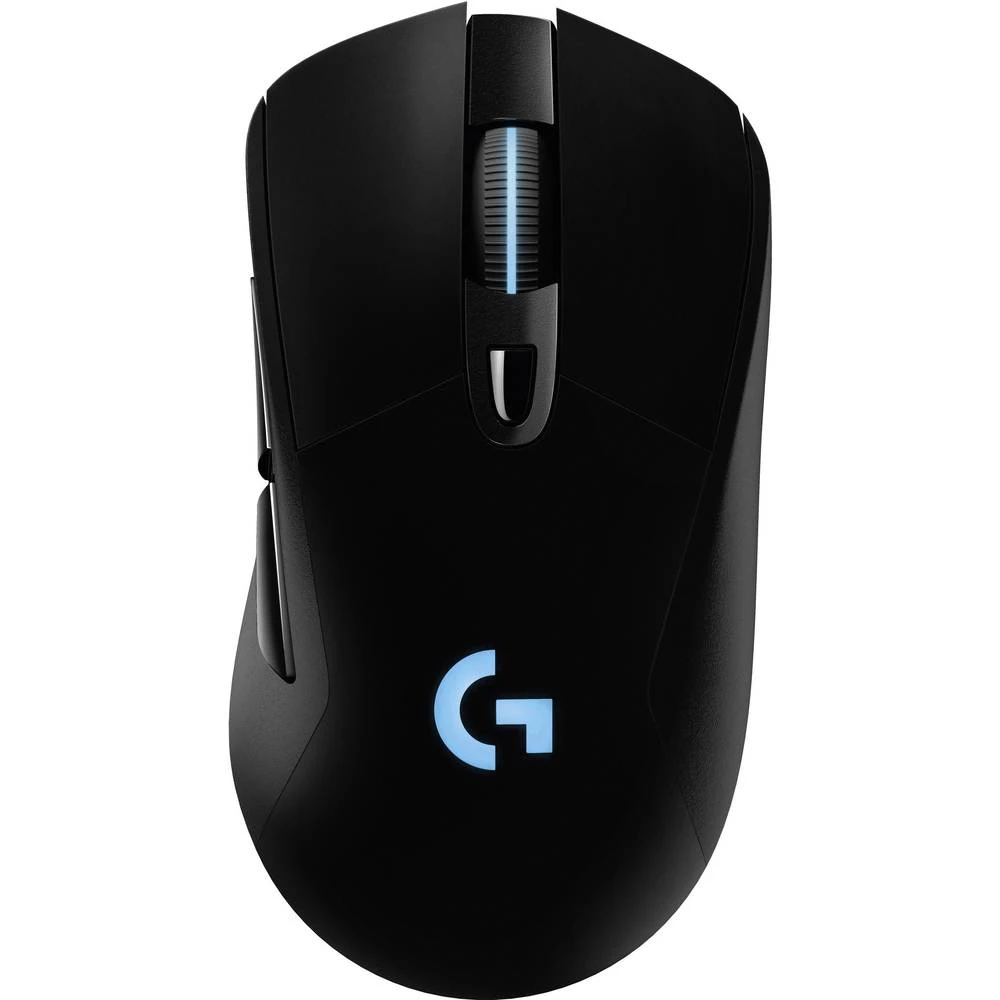 Logitech G703 Wireless gaming miš Optički Osvjetljen Crna slika