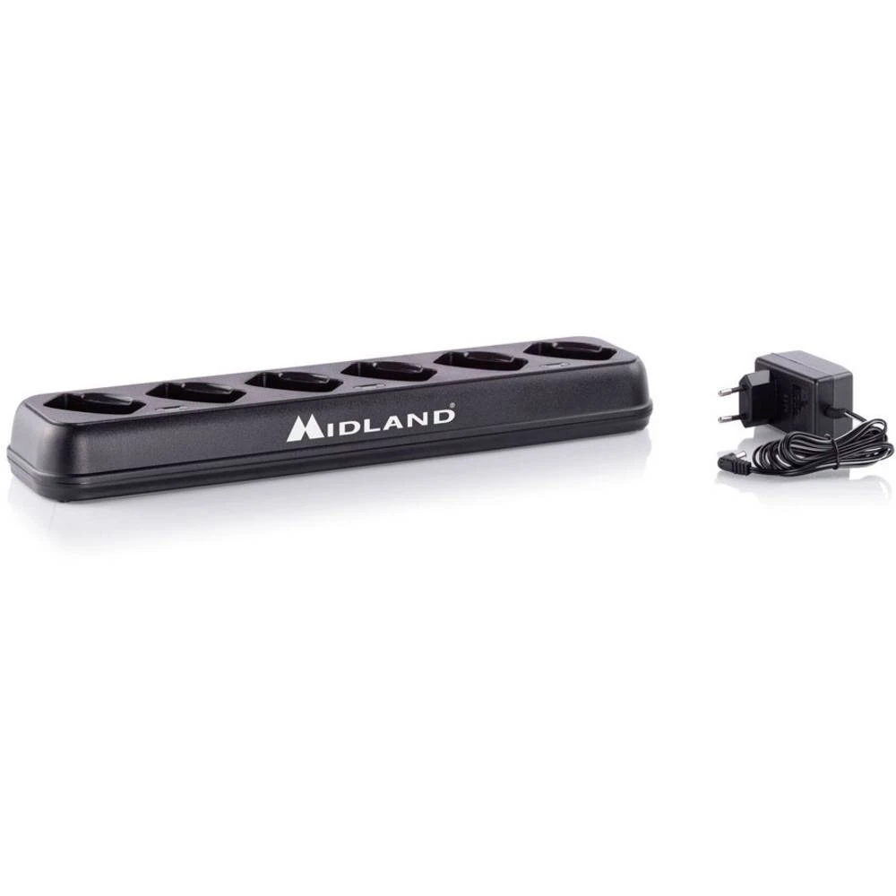 Midland stolni punjač 6-fach Standlader für Midland Business Radio BR02 / BR02 Pro C1295 slika