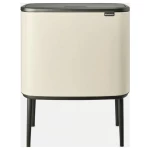 brabantia Bo Touch Bin 201585 kontejner za limenke 34 l čelik (D x Š x V) 312 x 540 x 680 mm bež boja 1 St.