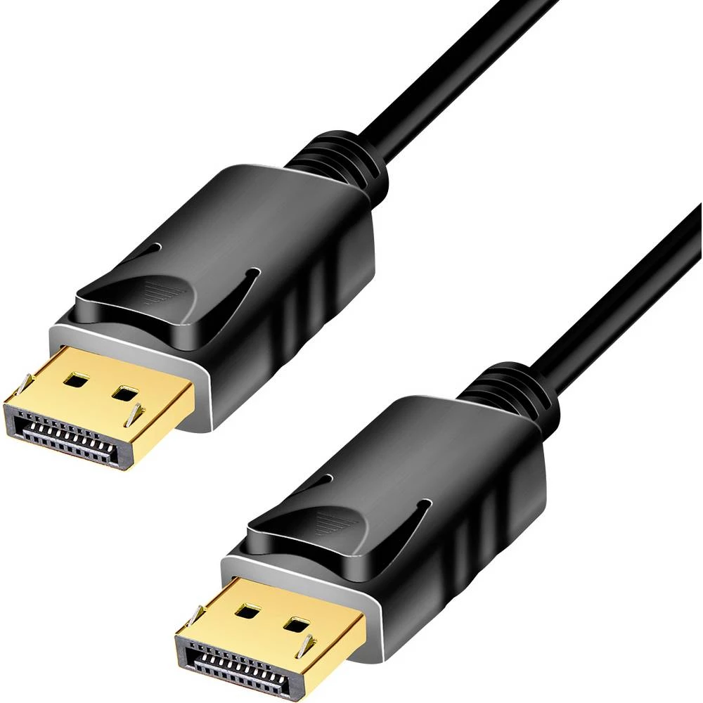 LogiLink DisplayPort AV priključni kabel [1x DisplayPort - 1x DisplayPort] 5 m crna slika