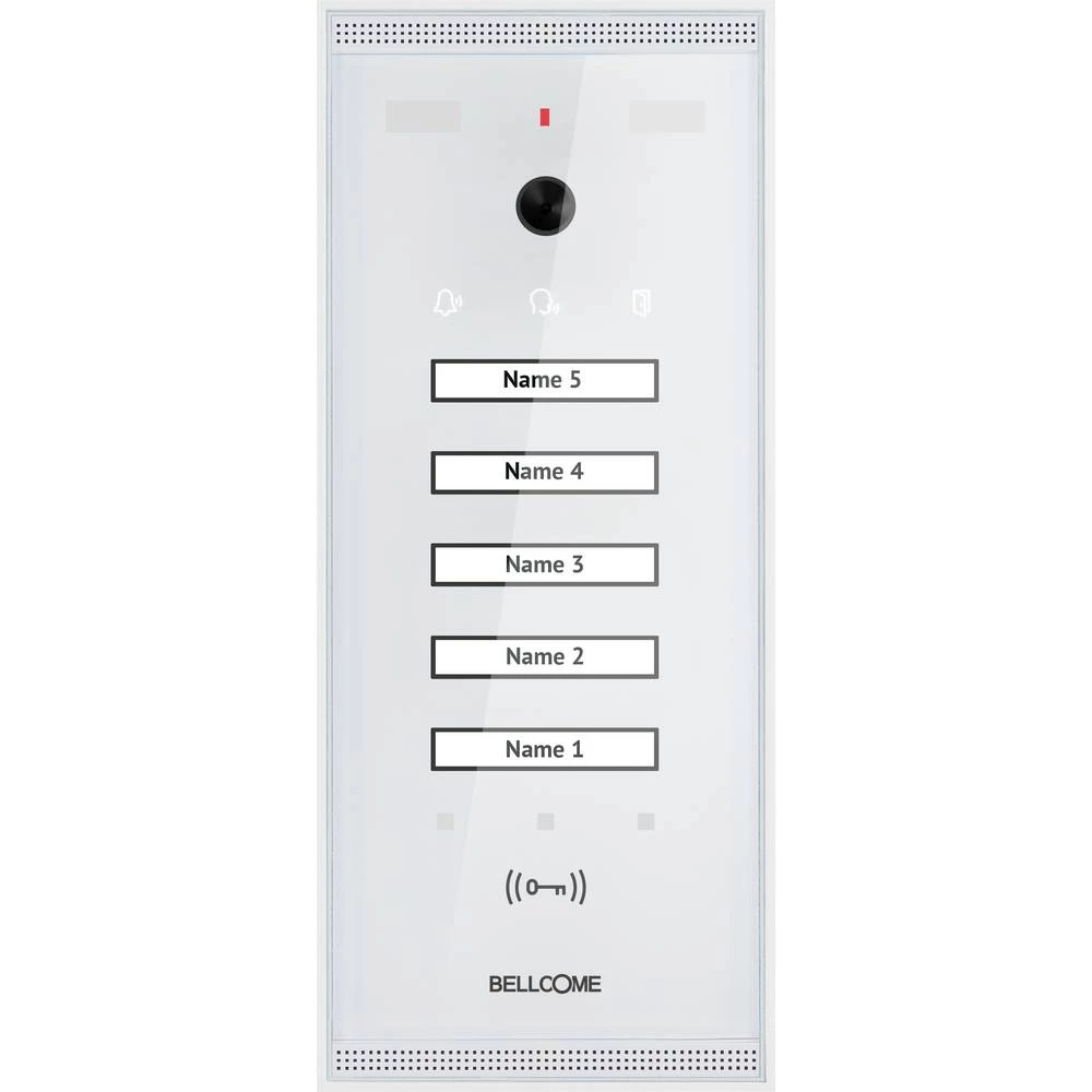 Bellcome VPA.5SR03.BLW04 video portafon za vrata žičani vanjska jedinica 1 komad bijela slika