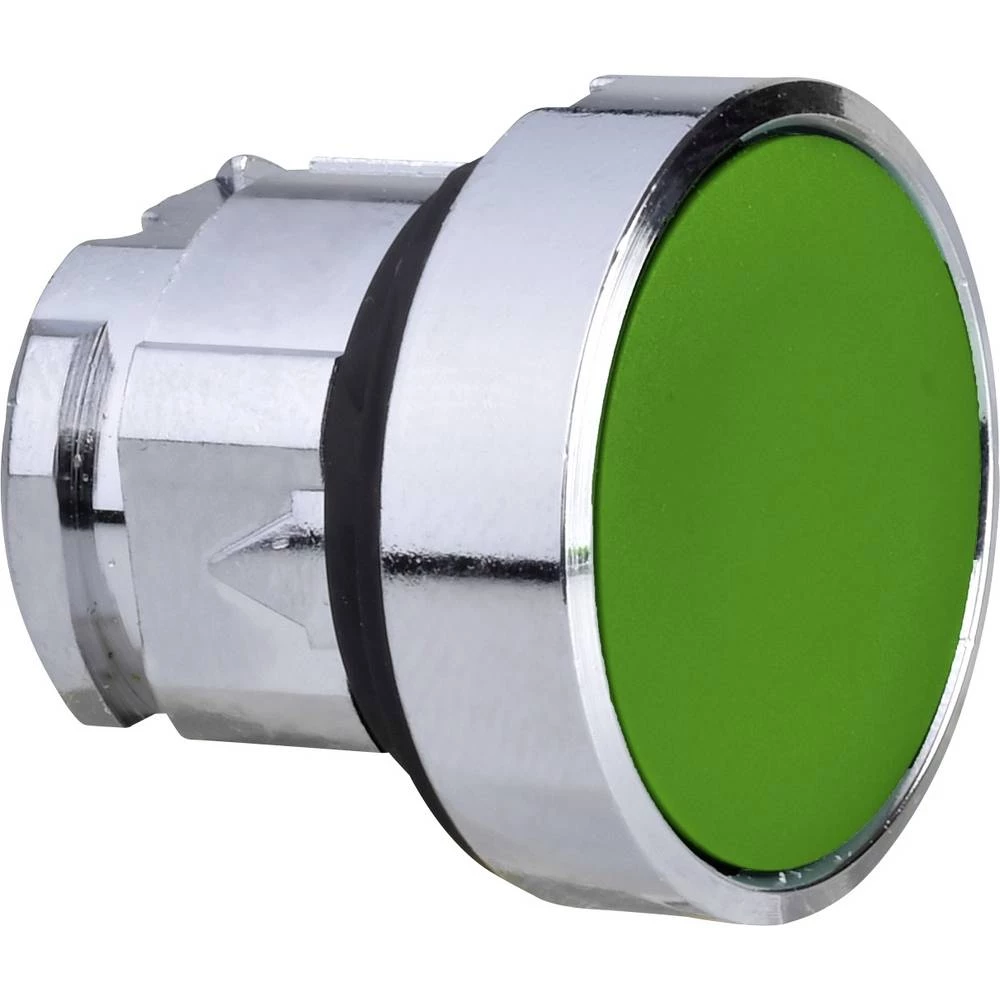 Schneider Electric ZB4BP38 prednji element za tipku ponovno postavljiv (Ø) 22 mm neobilježeno krom boja, zelena 1 St. slika