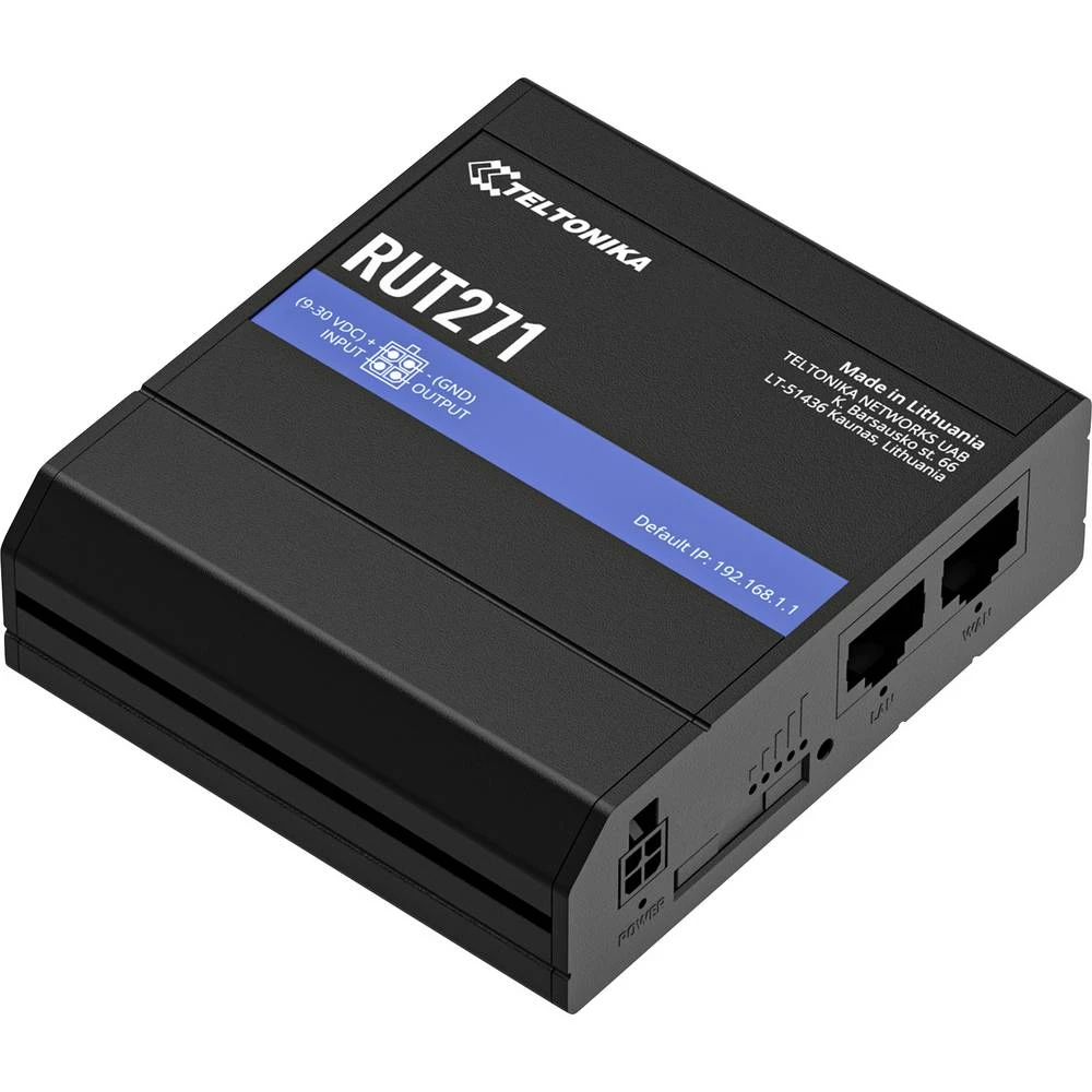 Teltonika RUT271 ruter Integrirani modem: 5G slika