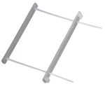 Leitz nosač za upinjanje 60780003 bezbojna  1 St. maks. visina ispune na papiru:60 mm