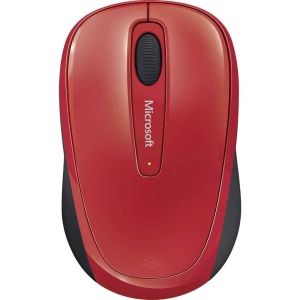 Microsoft Mobile Mouse 3500 USB miš BlueTrack Crna, Crvena slika