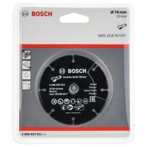 Rezna ploča ravna 76 mm 22.23 mm Bosch Accessories GWS 10 2608623011 1 ST slika