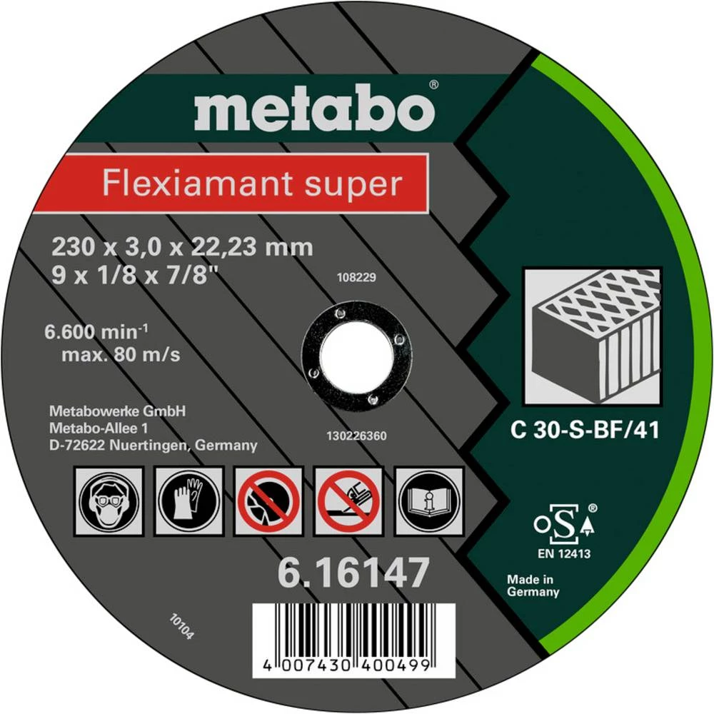 Metabo 616312000 rezna ploča s glavom 22.23 mm 25 St. slika
