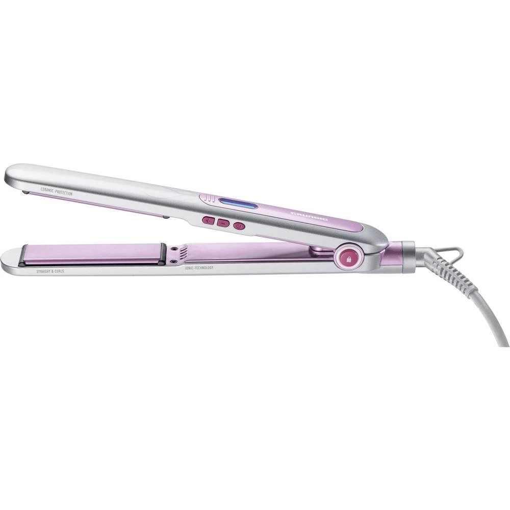 Glačalo za kosu Grundig HS 5630 Ruža, Srebrna slika