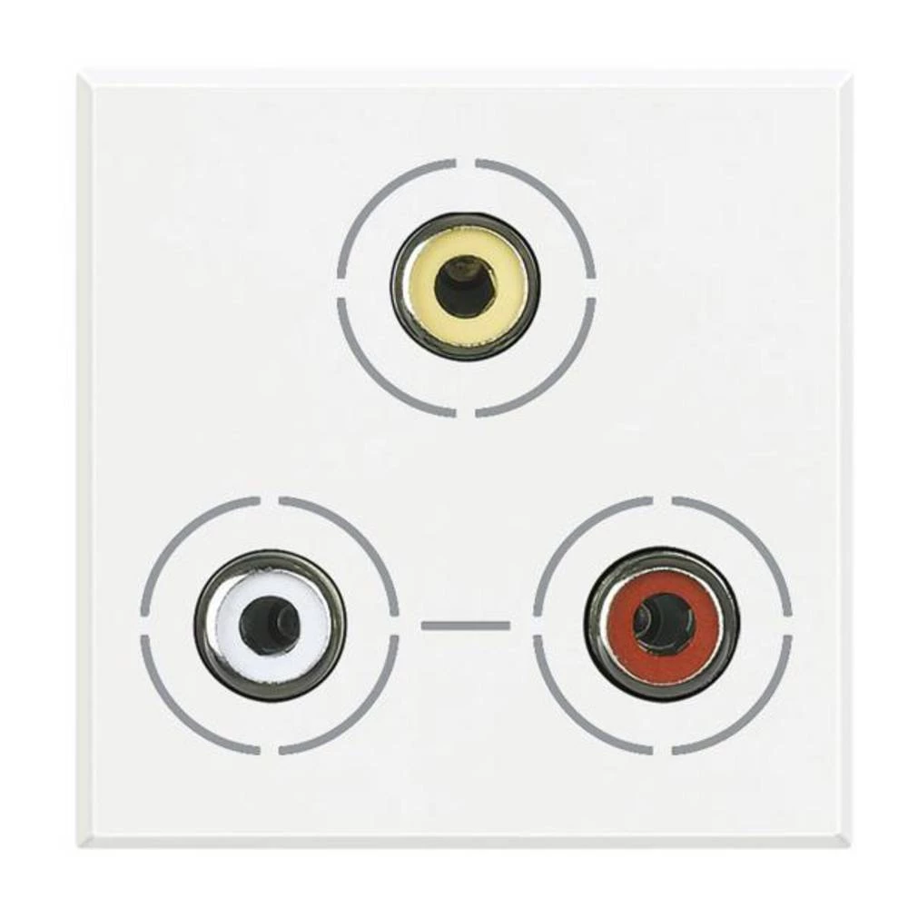 Legrand   cinch priključna kutija Axolute bijela HD4283 slika