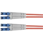 Staklena vlakna Svjetlovodi Priključni kabel [1x Muški konektor LC - 1x Muški konektor LC] 50/125 µ Multimode OM4 1 m Tele