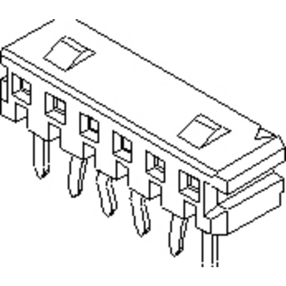 Molex kućište utičnice za tiskanu pločicu 524181610 1 St. slika