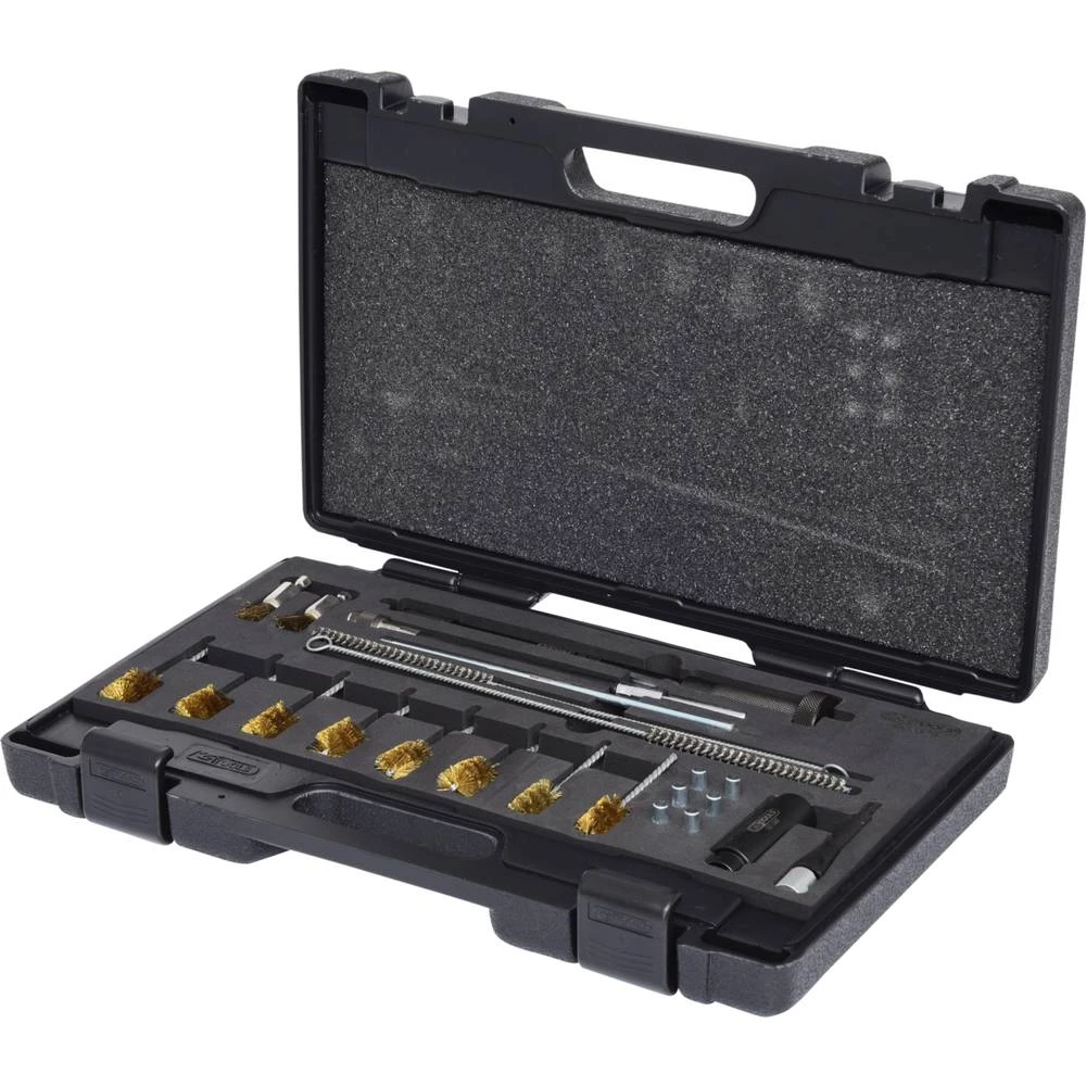 KS Tools 152.1370 Set za čišćenje osovine injektora, 23 kom slika